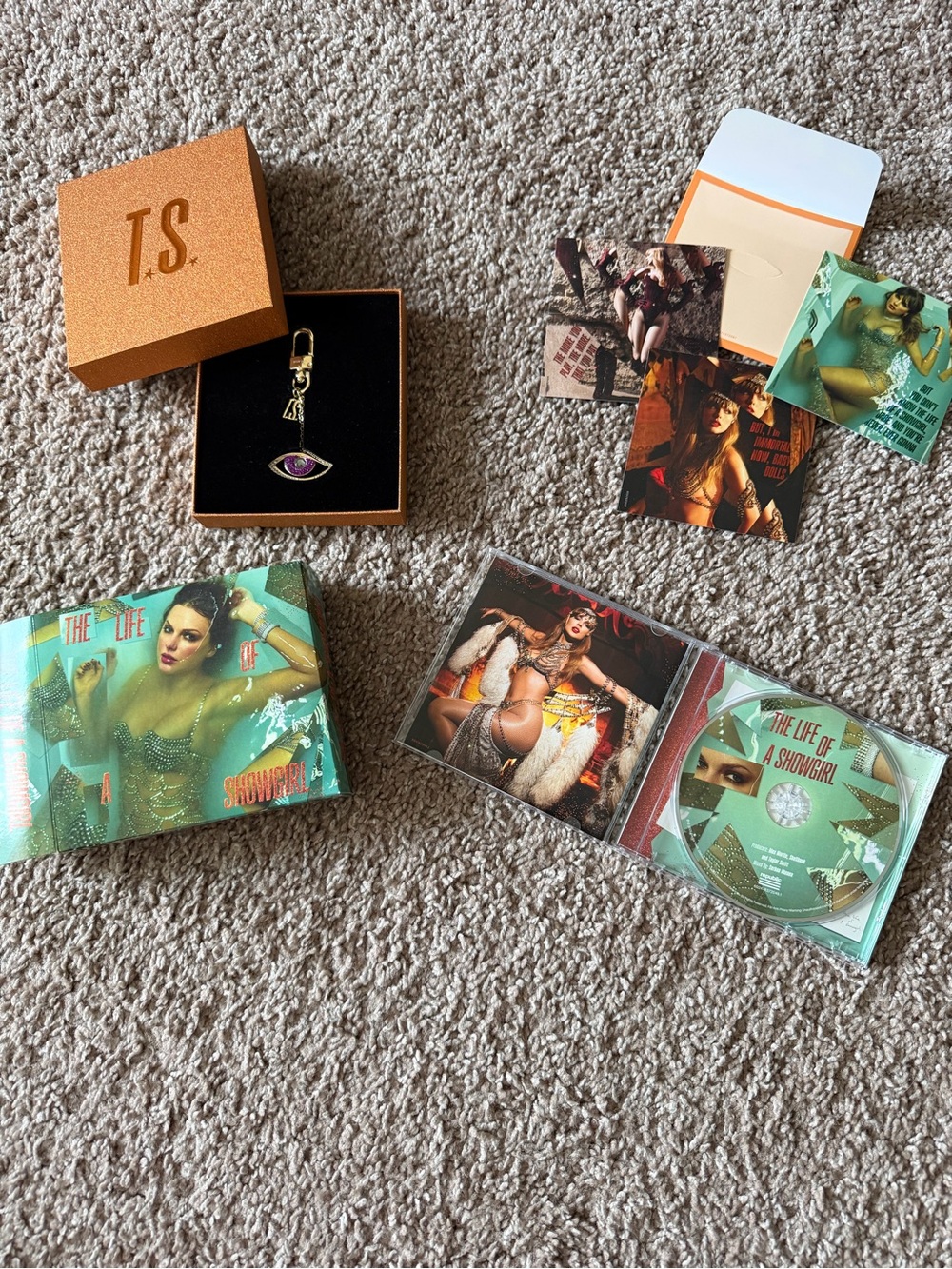 Taylor Swift The Life Of A Showgirl Sweat and Vanilla Perfume Box Set